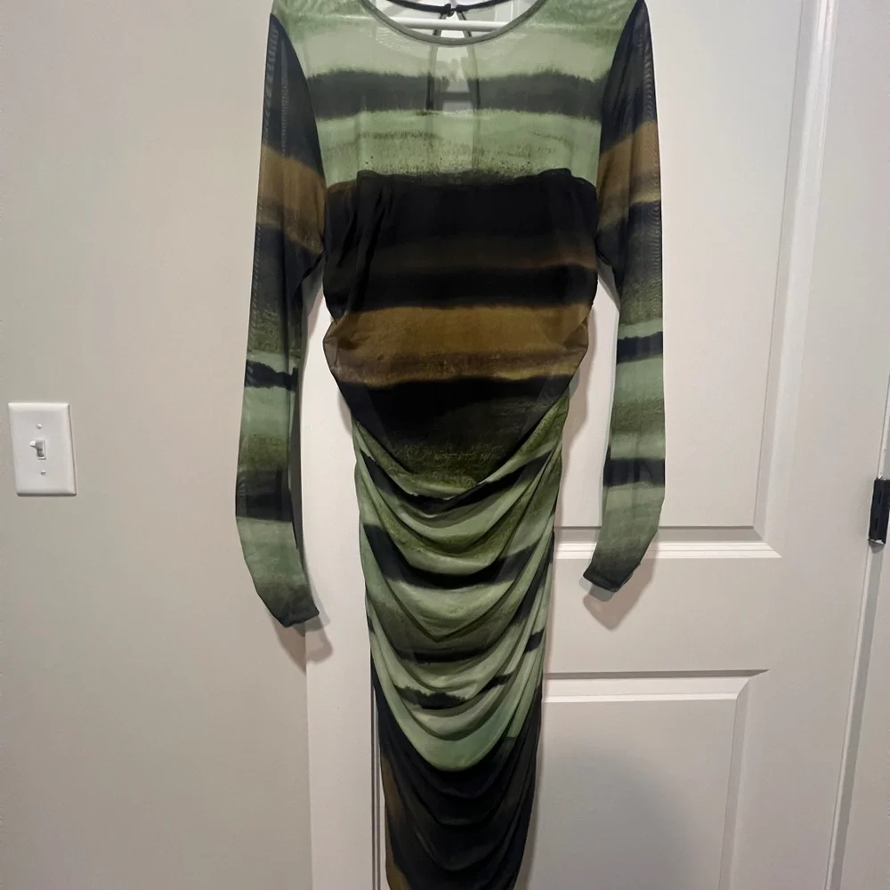 Anthropologie Multicolor Striped Dress - Picture 2 of 2